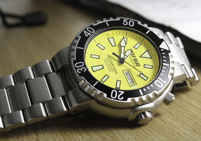 Free stock image of Deep Blue Diver Watch created by John Torcasio