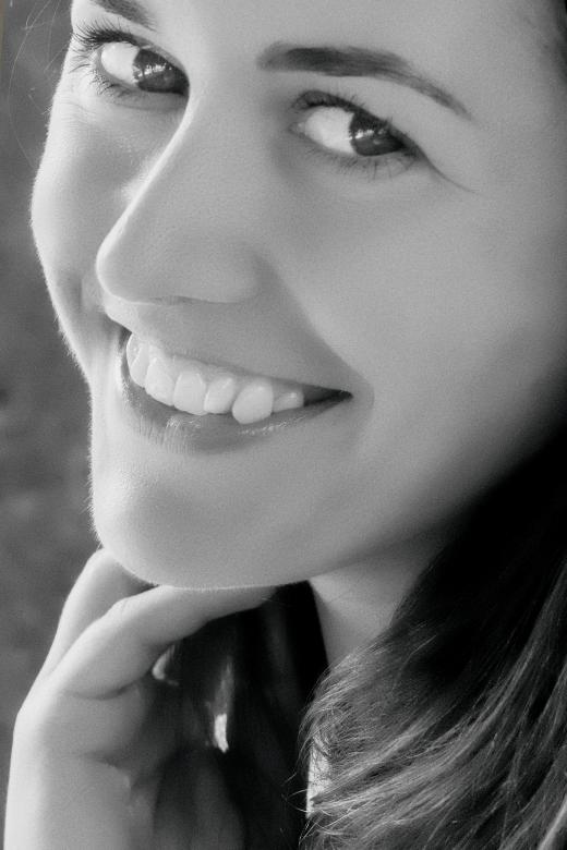Free stock image of Smiling girl portrait created by Alexander Krivitskiy
