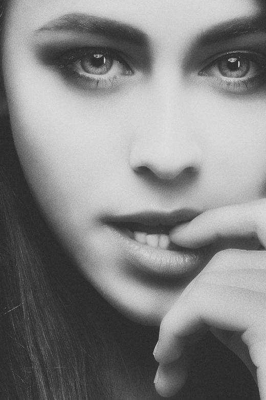 Free stock image of Curious Woman Portrait created by Alexander Krivitskiy
