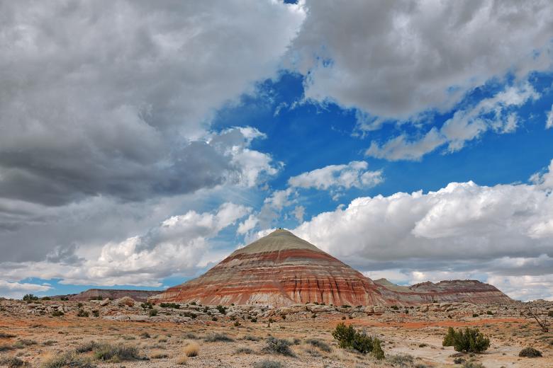 Free stock image of Cotton Candy Bentonite Hills created by Nicolas Raymond