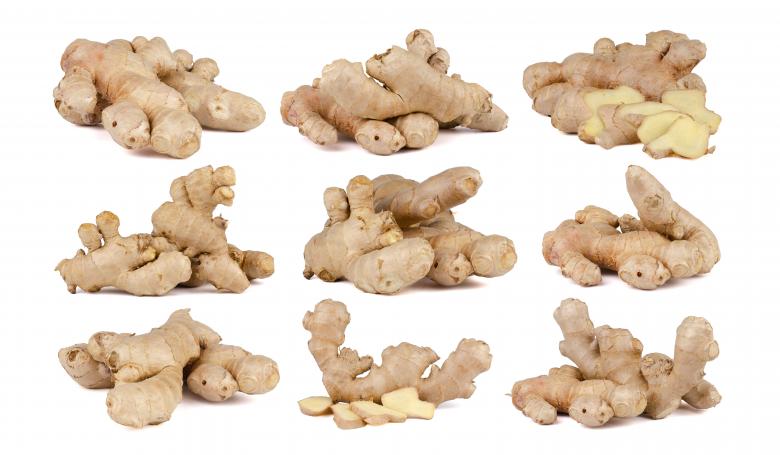 Free stock image of Fresh Ginger Rhizome created by Prasert Taosiri