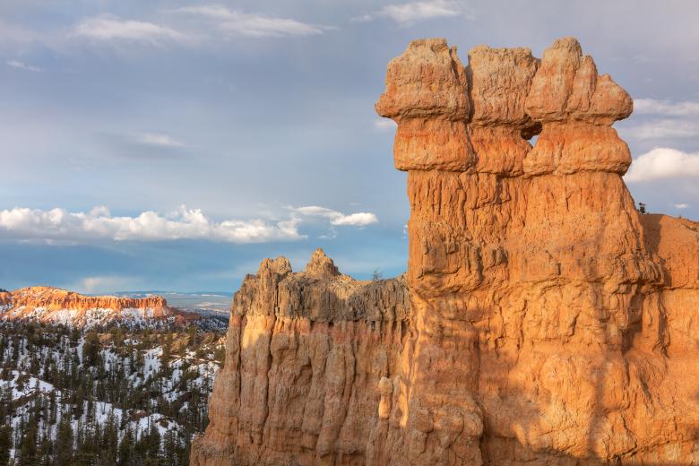 Free stock image of Bryce Canyon Keyhole Hoodoos created by Nicolas Raymond