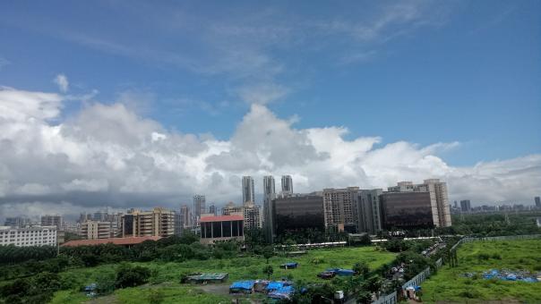 Mumbai city : Cloud in sky - Free Stock Photo