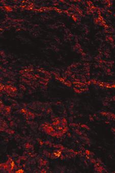 Free Stock Photo of Abstract Red Lava Stone Texture