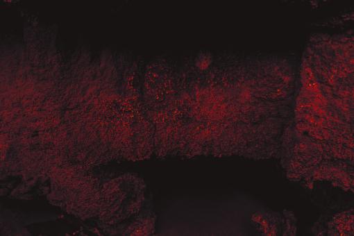 Free Stock Photo of Burning Red Lava Stone Texture
