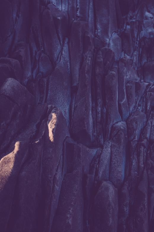 Free stock image of Blue Rock Formations created by Free Texture Friday