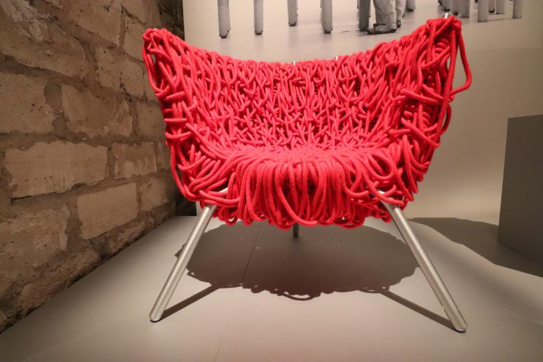 Free stock image of Red Ropes Chair created by GAIMARD Jacques
