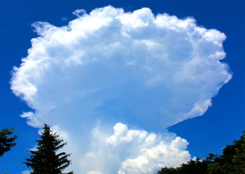 Free stock image of Large Cumulonimbus Cloud created by Jack Moreh