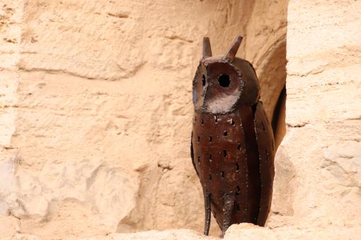 The iron owl - Free Stock Photo