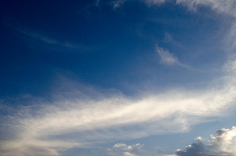 Free stock image of Blue sky and white clouds background created by TheTwo555