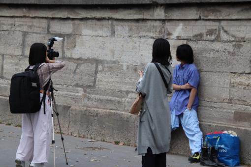 Free Stock Photo of Japanese fashion photographer on duty