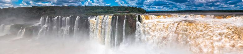 Free stock image of Waterfalls Panorama created by Guy Banville