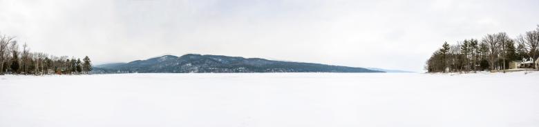 Free stock image of Winter Frozen Lake created by Guy Banville