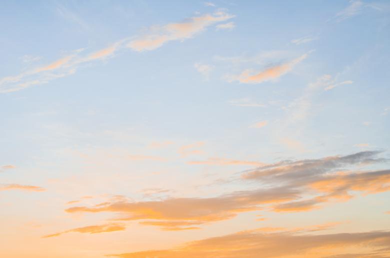 Free stock image of Blue sky and white clouds created by TheTwo555