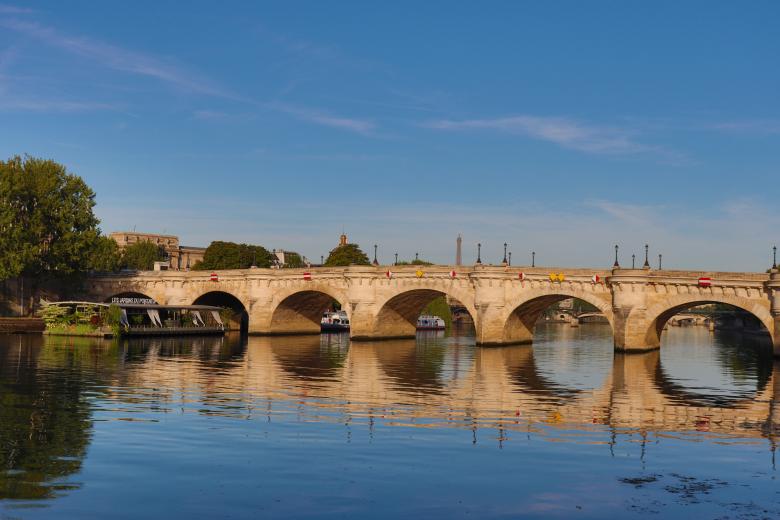 Free stock image of Bridge over quiet waters created by GAIMARD Jacques