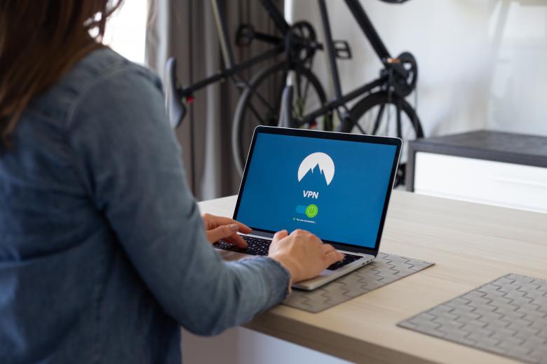 Free stock image of VPN application running on the computer created by Morthy