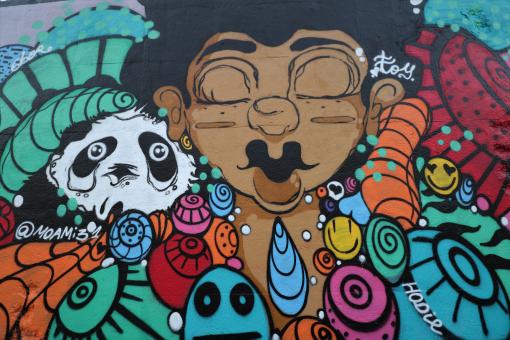 French graffiti art