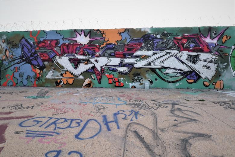 Free stock image of French graffiti wall created by GAIMARD Jacques