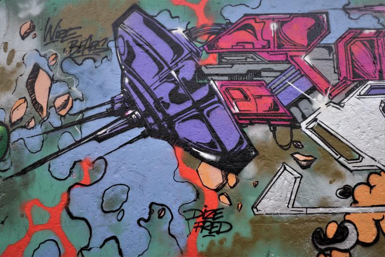 Free stock image of Abstract French Graffiti created by GAIMARD Jacques
