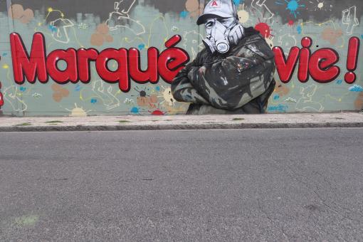 French graffiti - Marque Vie!