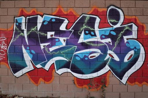 French graffiti tag - Nesi