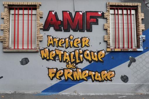 French graffiti lettering