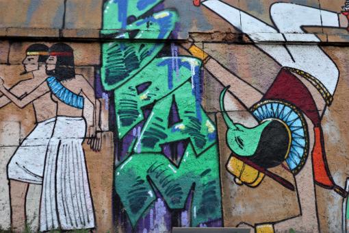 French graffiti - Egyptian style