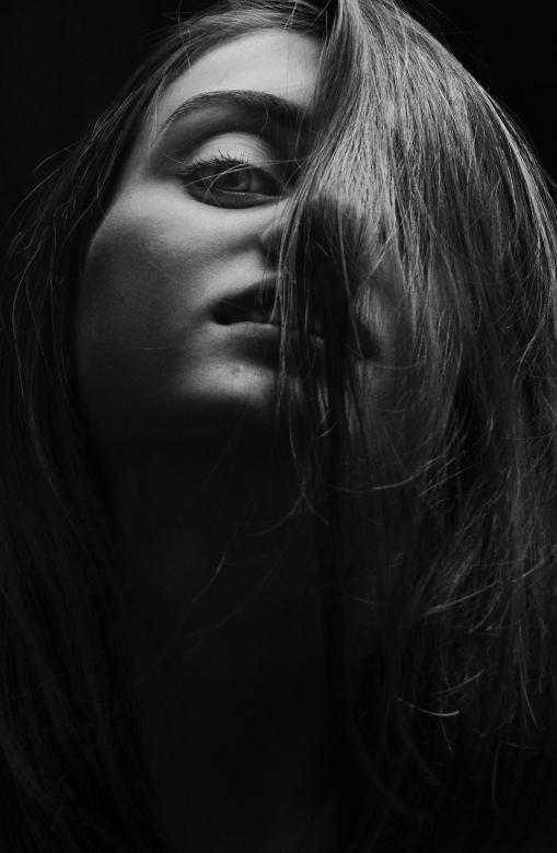 Free stock image of Dark Portrait - Lustful Look created by Alexander Krivitskiy