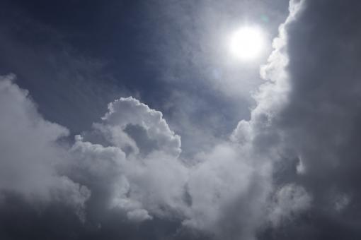Clouds and Sun - Free Stock Photo