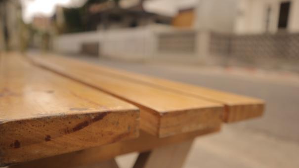 Wooden Bench Closeup - Free Stock Photo