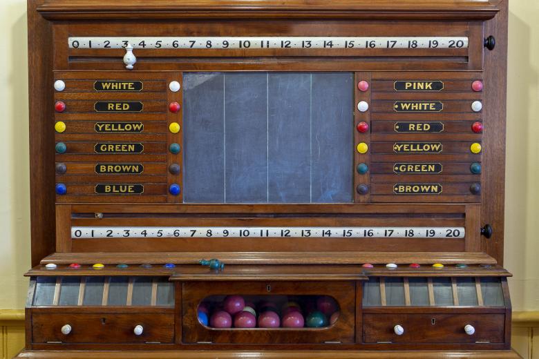 Free stock image of Vintage Snooker Scoring Cabinet created by Geoffrey Whiteway