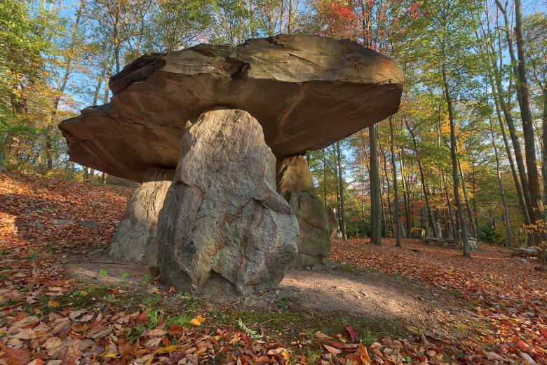 Free stock image of Autumn Spotlight Dolmen created by Nicolas Raymond