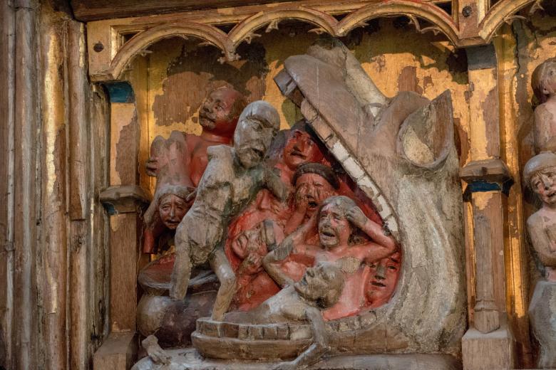 Free stock image of Wooden statues in Church created by Janis Urtans