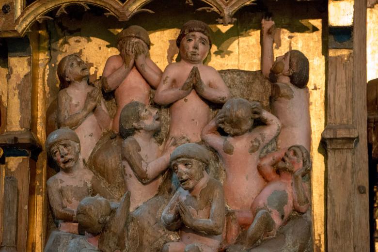 Free stock image of Wooden Statues - Church Decor created by Janis Urtans