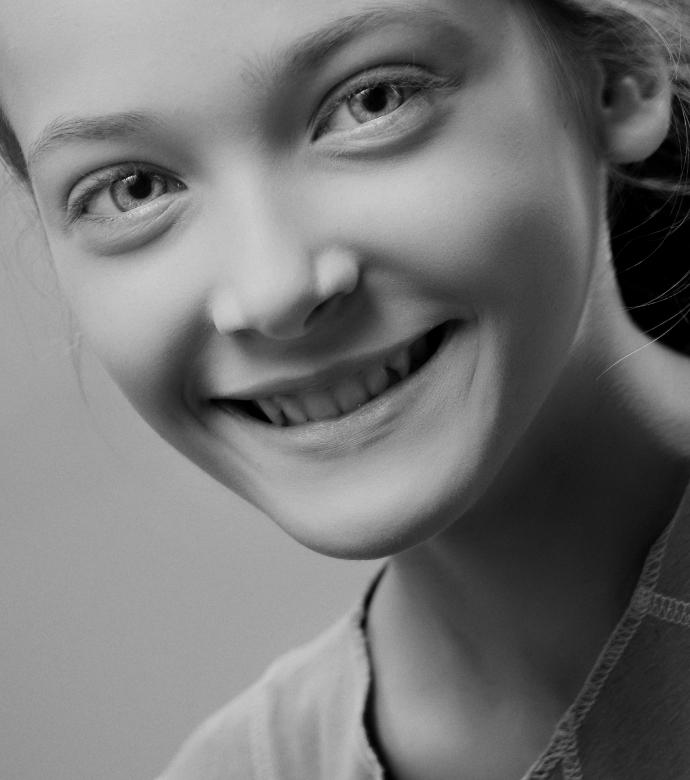 Free stock image of Happy Young Girl Portrait created by Alexander Krivitskiy
