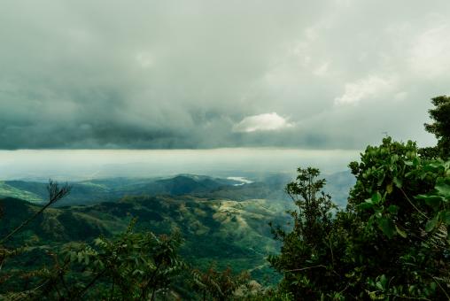 Cloudy landscape in the mountains - Free Stock Photo