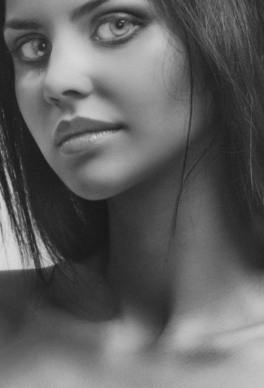 Free stock image of Beauty Model - Black and White created by Alexander Krivitskiy