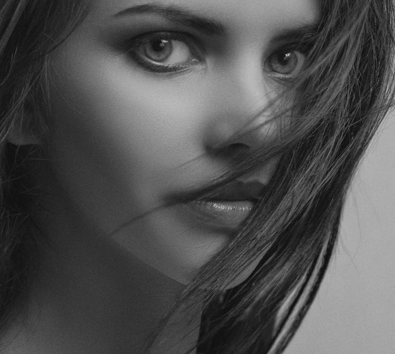 Free stock image of Brunette Model in Black and White created by Alexander Krivitskiy
