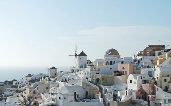 Greek traditional village - Free Stock Photo