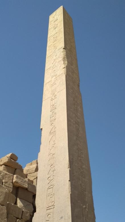 Free stock image of Granite obelisk at Luxor created by BasSem