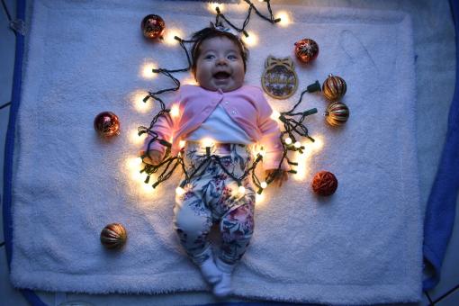 Christmas Baby - Free Stock Photo