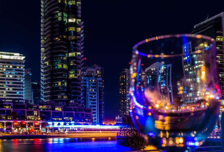 Free stock image of Night Shot in Dubai created by Mohammed Shamaa