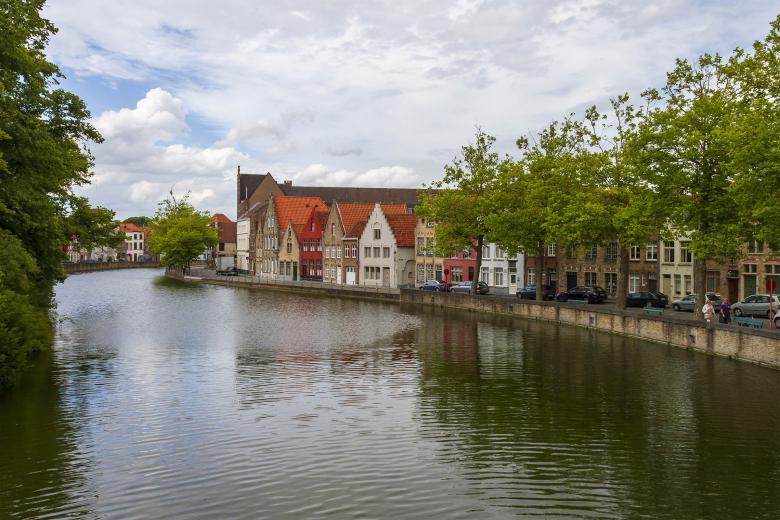 Free stock image of Canal in Bruges, Belgium created by Geoffrey Whiteway