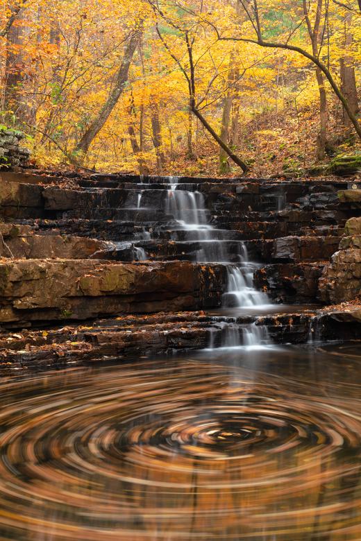 Free stock image of Fenwick Fall Swirls created by Nicolas Raymond