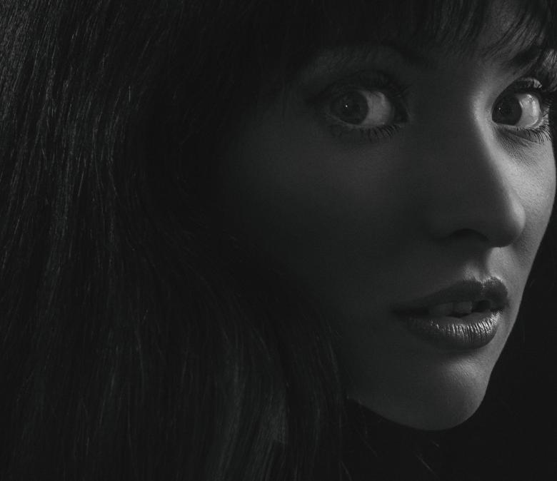 Free stock image of Brunette Profile - Looking into the Lens created by Alexander Krivitskiy