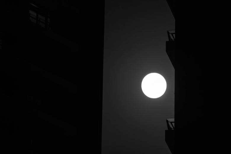Free stock image of Full Moon at Night created by Mohammed Shamaa