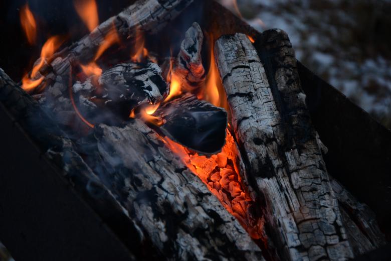 Free stock image of Hot coals in fire created by Бычков Илья Андреевич