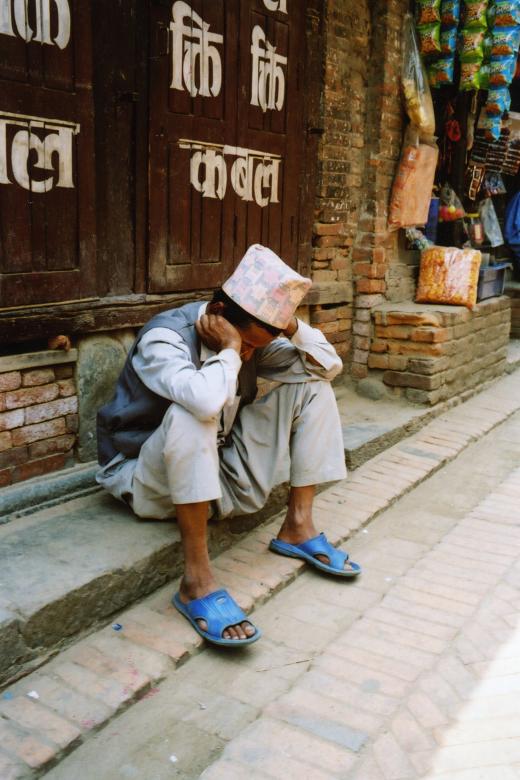 Free stock image of Dispirited Man created by Kamala Saraswathi