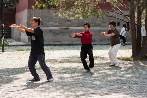 Morning Tai Chi - Free Stock Photo