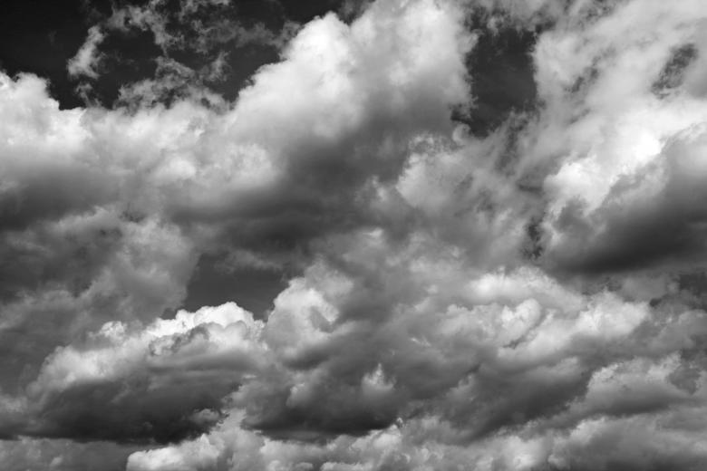 Free stock image of Black and White Clouds created by Nika Akin